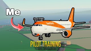 Trying Roblox Pilot Training flight simulatorPTFS [upl. by Seward]