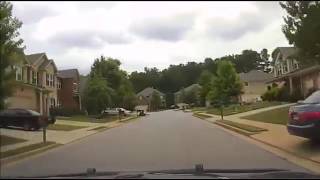 Newnan Police Department dashcam video of wild high speed chase through Newnan Georgia [upl. by Nosreve81]