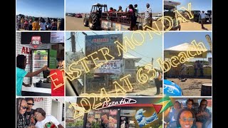 Easter monday 2024 at 63 beach Berbice Guyana  VLOG [upl. by Tebasile]