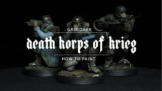 How To Paint Death Korps of Krieg [upl. by Ynna]