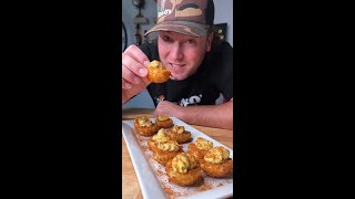 Crispy Deep Fried Deviled Eggs Recipe  Perfect Thanksgiving Appetizer with DanOs Seasoning [upl. by Adnawak]