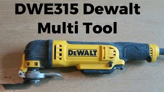 Dewalt DWE315 Multi Tool  Corded [upl. by Lotsirhc]