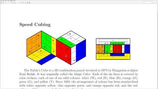 Simulating Rubicks Cube in Python [upl. by Bazluke]