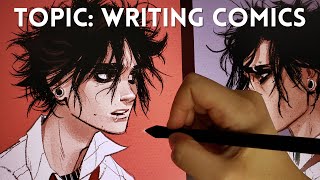 ✦ WRITING PROCESS for my comic  how I go from character and setting to script and storyline [upl. by Oiredised887]