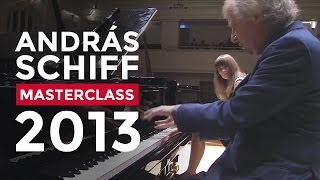 Sir András Schiff Masterclass at the Royal College of Music [upl. by Wieren]