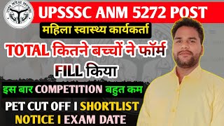 UPSSSC ANM TOTAL FORM FILL UP I UPSSSC ANM PET CUT OFF I UPSSSC ANM CLASS I UP ANM NEWS I ANM EXAM [upl. by Haras282]