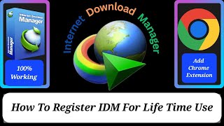 How To Register IDM Free For Lifetime  IDM Chrome Extension  IDM 2024 idm youtubesubscribe [upl. by Derron]