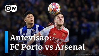 Liga dos Campeões  Oitavos de final FC Porto vs Arsenal [upl. by Saire785]