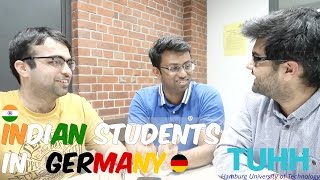 Indians Students in Germany Harsh and Sanjay from TUHH Hamburg MSc Mechatronics [upl. by Ssalguod]