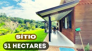 SÍTIO 51 HECTARES  DUAS CASAS  100 CABEÇAS DE GADO R42MI SANTA CATARINA  CÓD 288 [upl. by Ahseel]