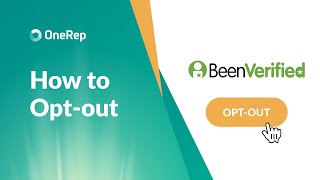 ONEREP REVIEW HOW TO OPT OUT OF BEENVERIFIED VIDEO GUIDE [upl. by Urdna]