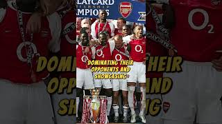 Arsenals Unbeatable Invincibles The 20032004 Premier League Phenomenon shorts arsenal [upl. by Zaller446]