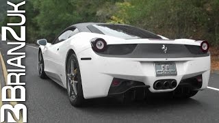 Ferrari 458 Italia with Novitec Exhaust  In Action [upl. by Yerfdog]