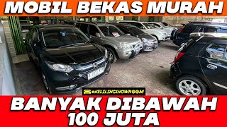 MOBIL BEKAS DIBAWAH 100 JUTA MURAH BISA NEGO HONDA CRV SAMPAI KIJANG LGX DI SHOWROOM JAYA BARU DEPOK [upl. by Analos]