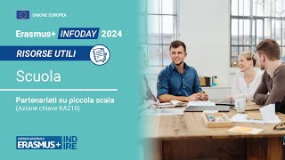 Infoday Partenariari su piccola scala KA210SCH del 9 settembre 2024 [upl. by Stoecker253]