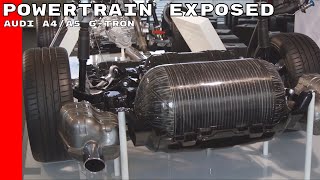 Audi A4A5 gtron Powertrain Exposed [upl. by Schuyler]