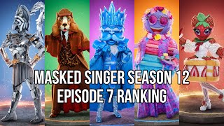 Masked Singer Season 12 Episode 7 Performance Ranking [upl. by Yelrahc]