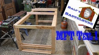 MFT  Werkbank  workbench aus Restholz auch für Anfänger  Teil 1 [upl. by Kent]