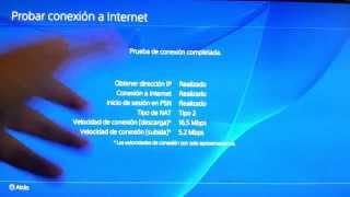 Tutorial Conectar PlayStation 4 PS4 a internet via WIFI y por cable LAN [upl. by Kyd]