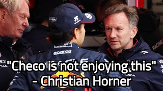 Christian Horner EXPOSES how Checo feels about the situation [upl. by Yee]