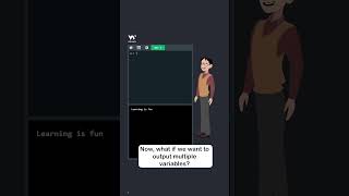 Python Output Variables  Part 1  print with comma and plus python programming w3schools [upl. by Pembroke]