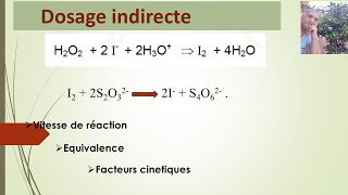 Principe du dosage indirecte  dosage de diode [upl. by Ajnot]