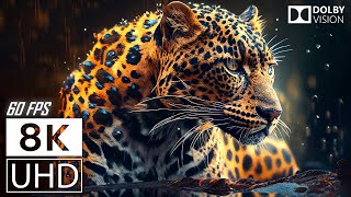 12K HDR 60FPS DOLBY VISION  ANIMALS COLORFUL  TRUE CINEMATIC [upl. by Yraccaz]