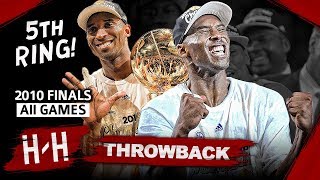 Kobe Bryant 5th Championship Full Series Highlights vs Celtics 2010 NBA Finals  Finals MVP HD [upl. by Odicalp443]