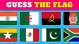 Guess the Country by the Flag 🌍🚩 World Flags Quiz 🧠🤯 [upl. by Ymerej]