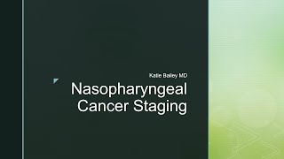 Nasopharyngeal Cancer Staging in 5 minutes [upl. by Lorrin]