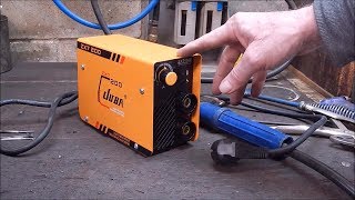 I review another tiny inverter stick welder from Banggood  excellent [upl. by Maurene]