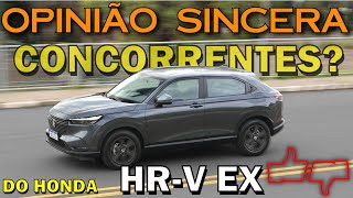 Novo Honda HRV é muito completo Mas é bom Comparativo de entrada com Kicks Creta e TCross [upl. by Abad225]