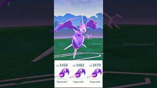 using Triple NAGANADEL Team in Pokemon GO [upl. by Fredericka]