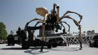 Biggest Spider In The World Yokohamas Spider robot [upl. by Wina]