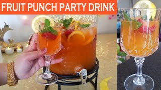 Fruit Punch Special Party Drink Recipe by Easy Cooking With Shazia [upl. by Ong239]