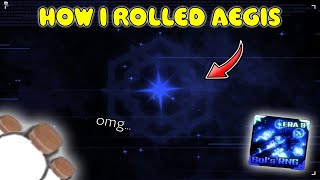 HOW I ROLLED AEGIS 1 in 825000000 in Roblox Sols RNG [upl. by Charis140]