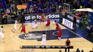 Highlights CSKA MoscowOlympiacos Piraeus [upl. by Genvieve]