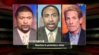 Skip Bayless vs Jalen Rose Vs Stephan A Smith Heated Debate [upl. by Junina]