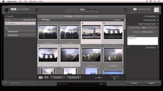 Lightroom 5 Importing Your Images  Adobe Lightroom [upl. by Vivienne]