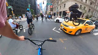 BMX Riders Take Over NYC Don of the Streets 3 [upl. by Hermione]