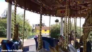 Carousel POV  Crealy Adventure Park Devon [upl. by Annwahs]