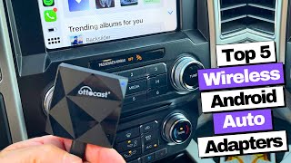 5 Best Wireless Android Auto Adapter 2023 [upl. by Pack847]