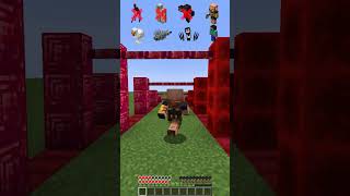 Height Limit vs Mobs Challenge shorts minecraft meme [upl. by Jardena]