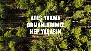 Ateş Yakma Ormanlarımız Hep Yaşasın DahaYanmadan  TEMA [upl. by Anoo]