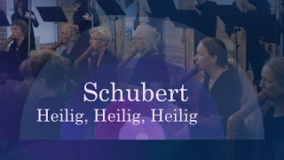 Franz Schubert  Heilig Heilig Heilig  Deutsche Messe D 872  Berliner Blockflöten Orchester [upl. by Stavro]