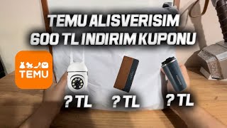 TEMU ÜRÜN İNCELEMESİ  TEMU GÜVENLİ Mİ [upl. by Ronoh]