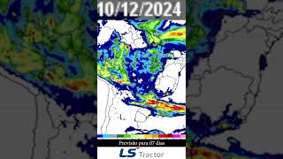 PREVISÃO DO TEMPO TRÁS ALERTA PARA O SUL DO BRASIL COM ALTOS VOLUMES DE CHUVA [upl. by Aicire]