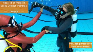 quotScuba Combat Training 9quot  Trailer – Frogwomen Rachel and Eva Video 41 of Project F [upl. by Llywellyn247]