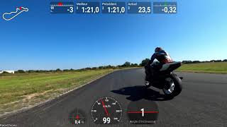 Circuit Lurcy Lévis en 600GSXR [upl. by Eanar568]