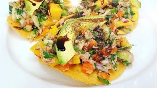 ArmandoEnTuCocina Ensalada de atún con mango 😱😘😍 [upl. by Acul938]